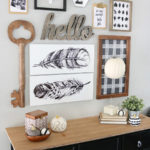 Black & White Easy Fall Decor with Yankee Candle