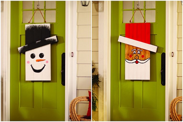 Seasonal Character Door Hanger