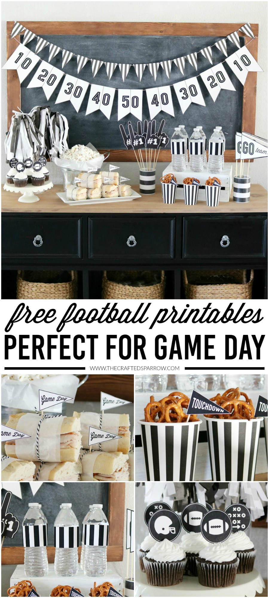 Free Game Day Football Printables