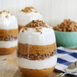 Pumpkin Pie Cheesecake Parfaits