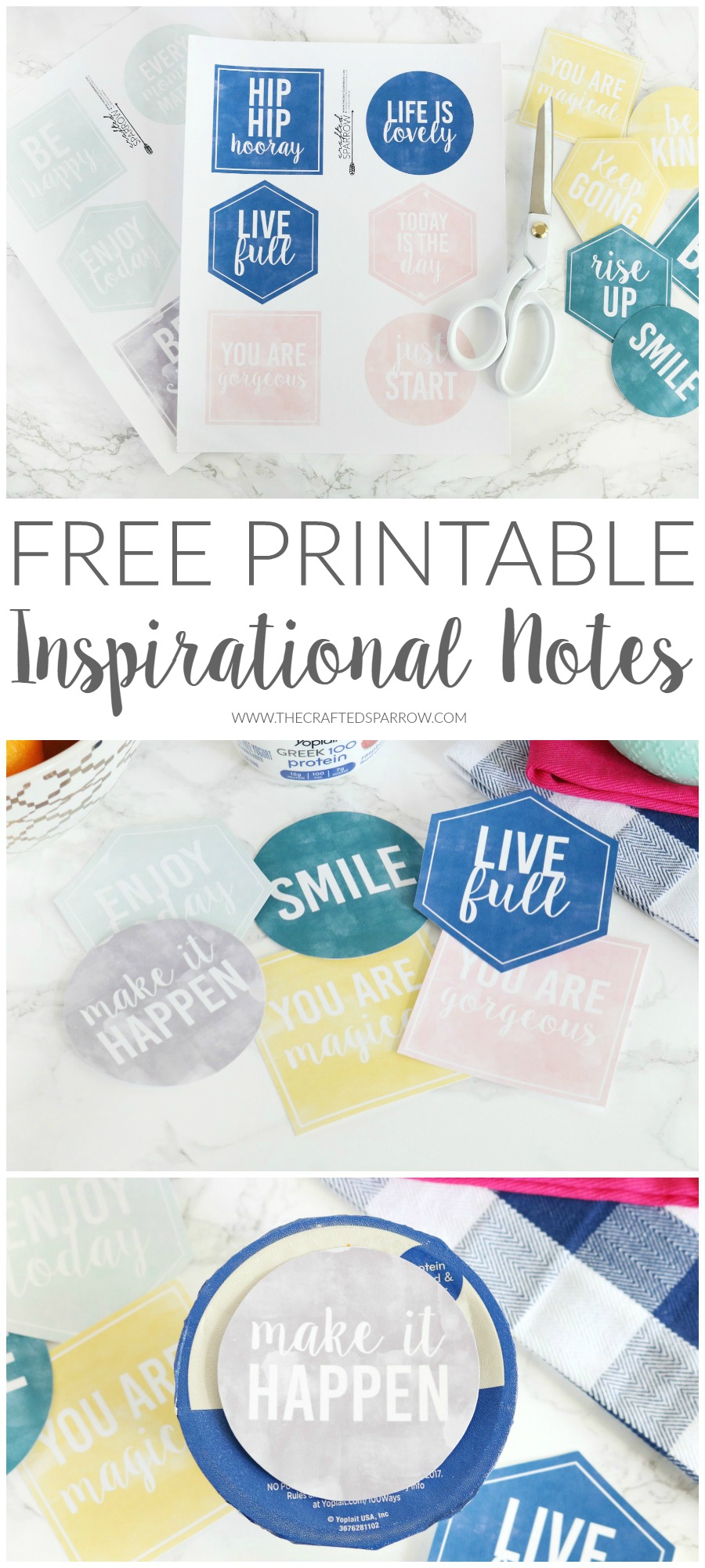 Free Printable Inspirational Notes 