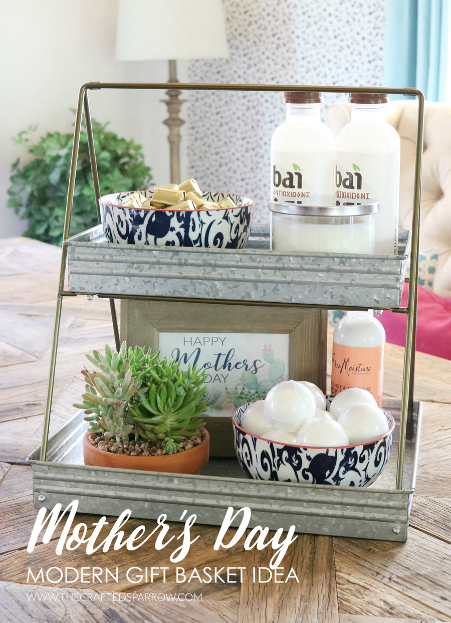 Mother's Day Modern Gift Basket 