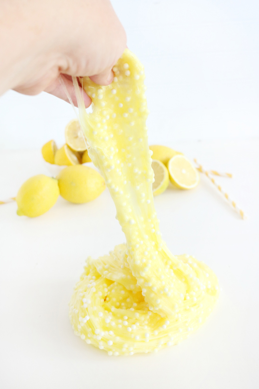 Super Stretchy Lemonade Scented Floam Slime