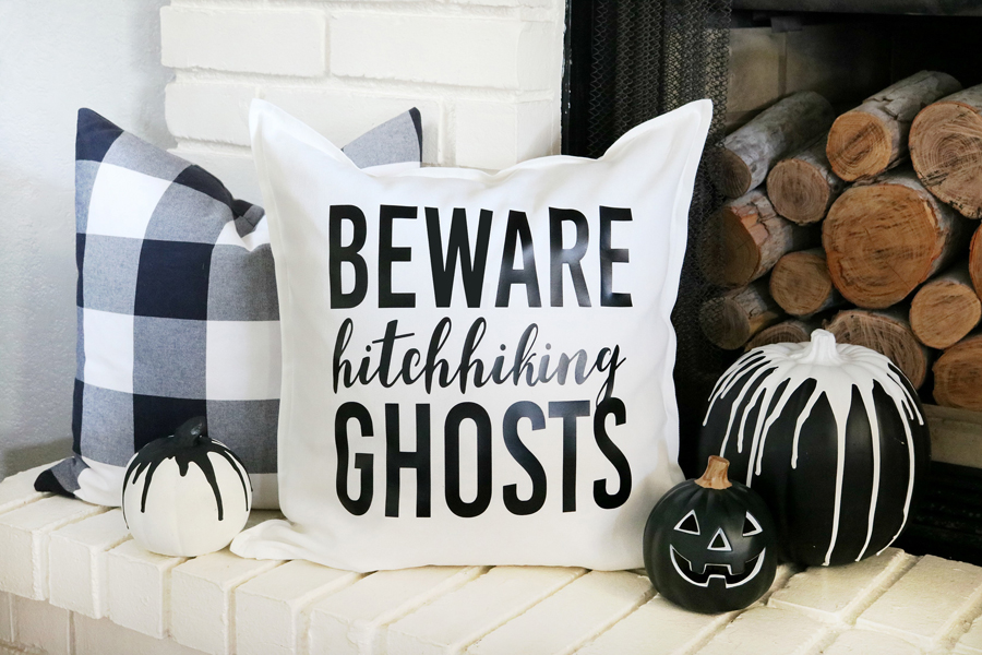 Disney Inspired Haunted Mansion Halloween Pillow