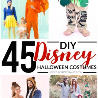 45 DIY Disney Themed Halloween Costumes