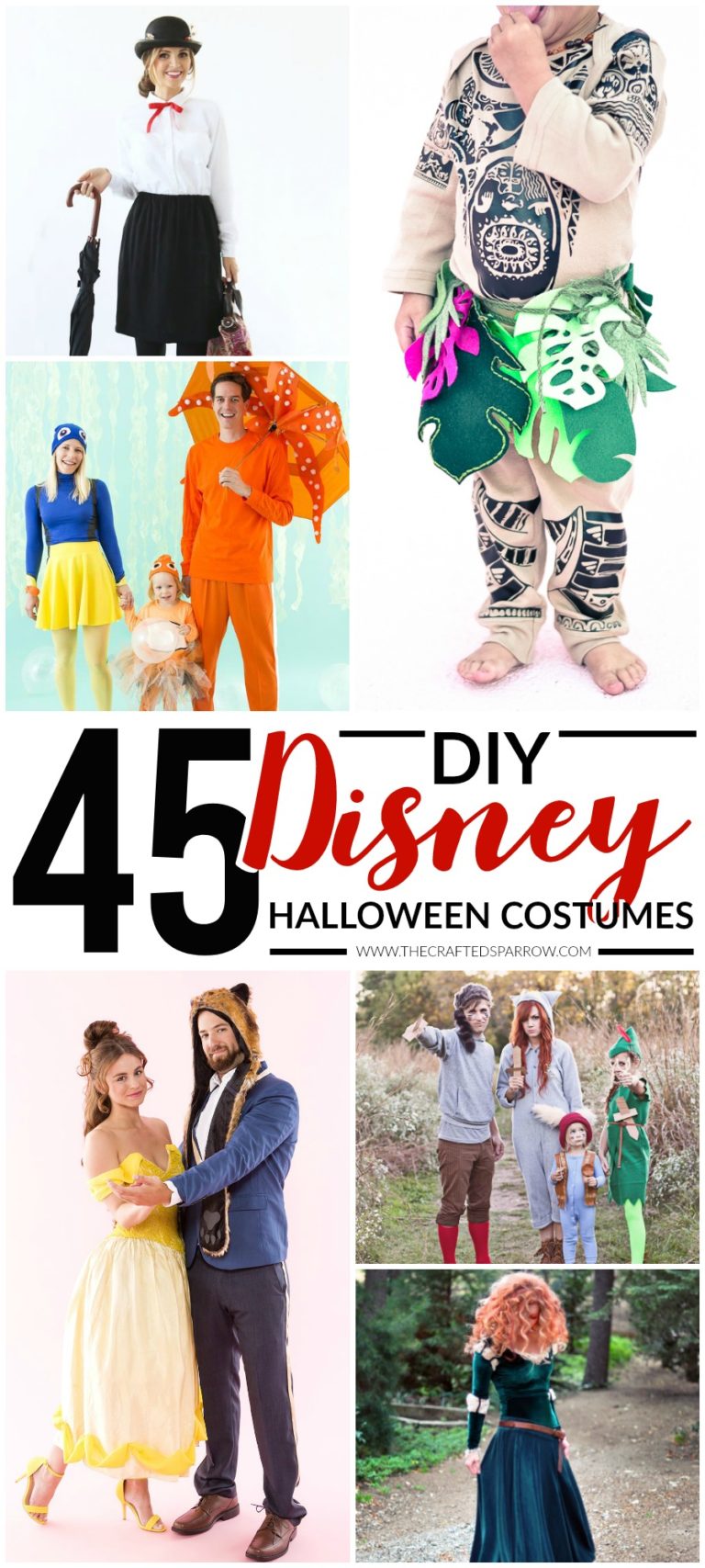 45 DIY Disney Themed Halloween Costumes