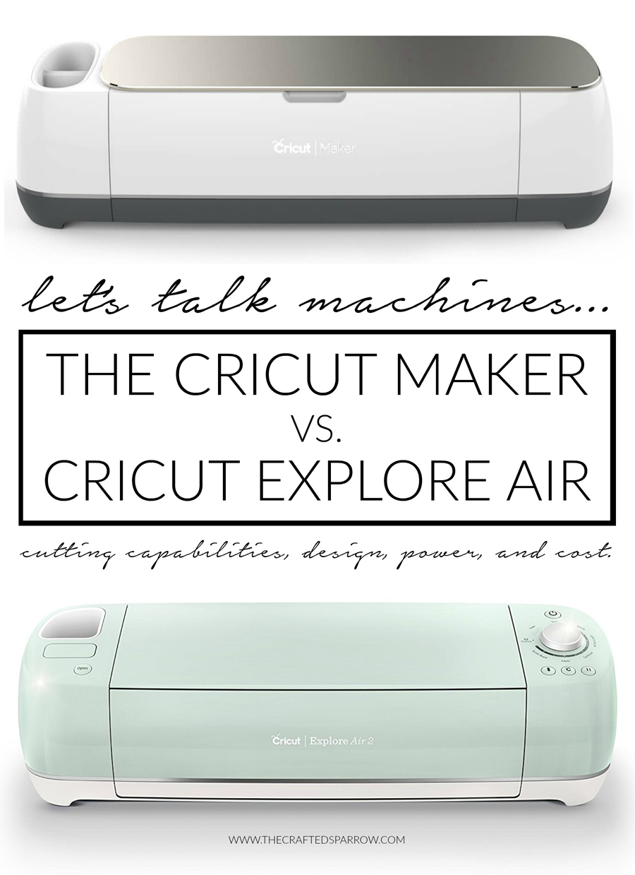 Which Cricut machine should you buy? Cricut Maker vs Explore Air vs Joy.