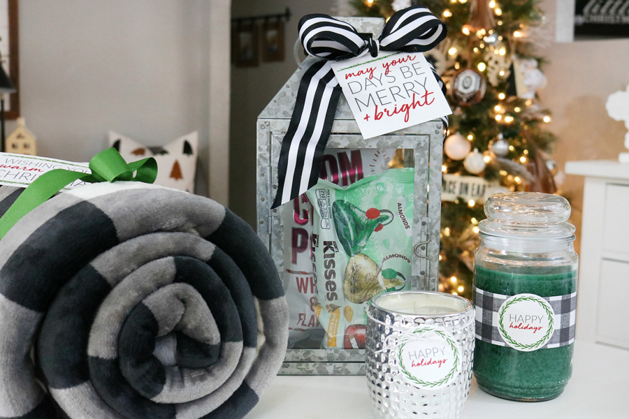 Easy Holiday Decor Gift Ideas with Printable Tags 1 The Crafted Sparrow