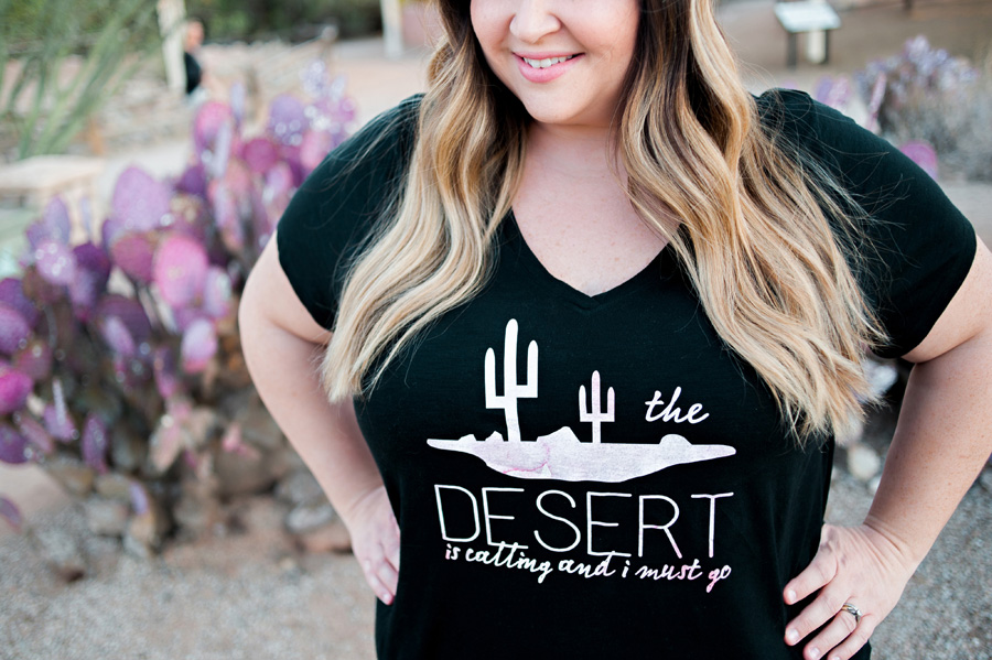 DIY The Desert is Calling T-Shirt with Free Cricut Cut File