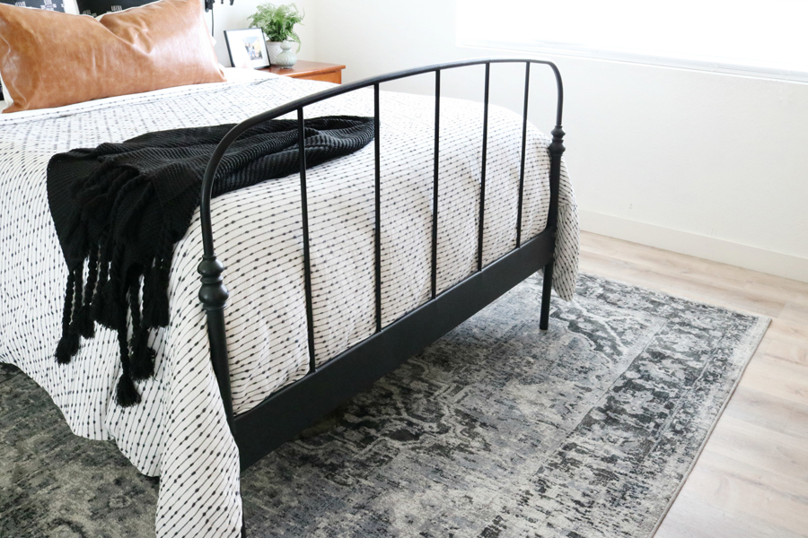 Black and white clearance boho bedding