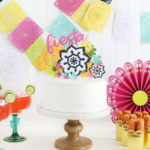 Easy DIY Fiesta Inspired Cake Toppers & Treat Bags with the Cricut Scoring Wheel