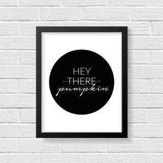 Simple and Modern “Hey There Pumpkin” Fall Printables