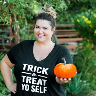 DIY Trick or Treat Yo Self Easy Halloween T-Shirt