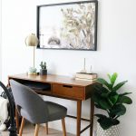 Mid-Century Boho Inspired Workspace