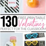 130 Free Printable Valentine’s for The Classroom