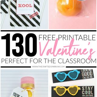 130 Free Printable Valentine's for The Classroom