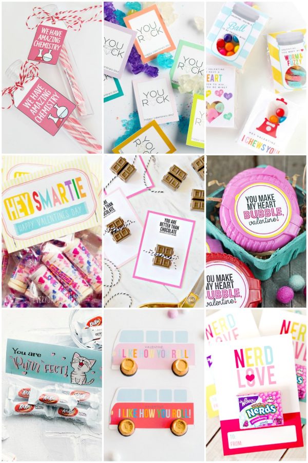 130 Free Printable Valentine's for The Classroom