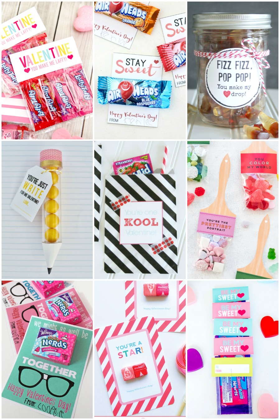 130 Free Printable Valentine's for The Classroom