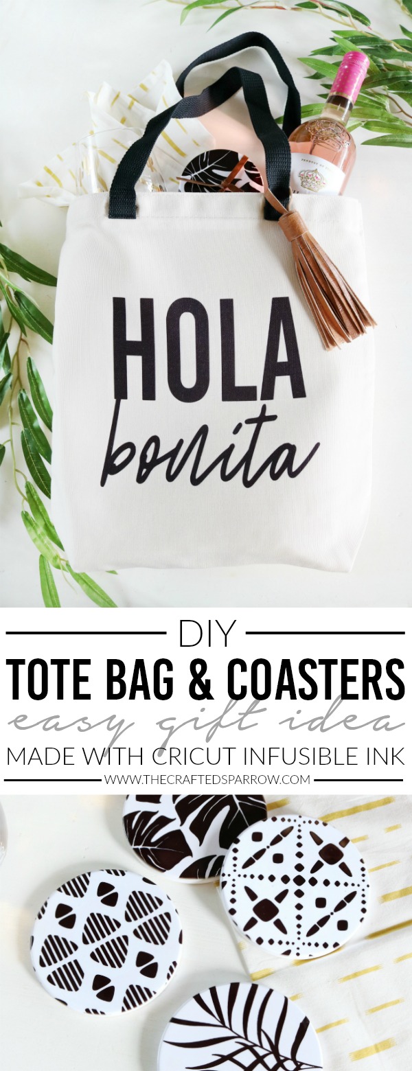 Cricut Infusible Ink Tote Bag - Hey, Let's Make Stuff