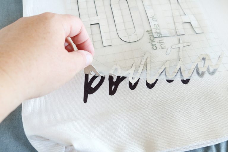 DIY Tote Bag Made Using Cricut Infusible Ink The Crafted Sparrow