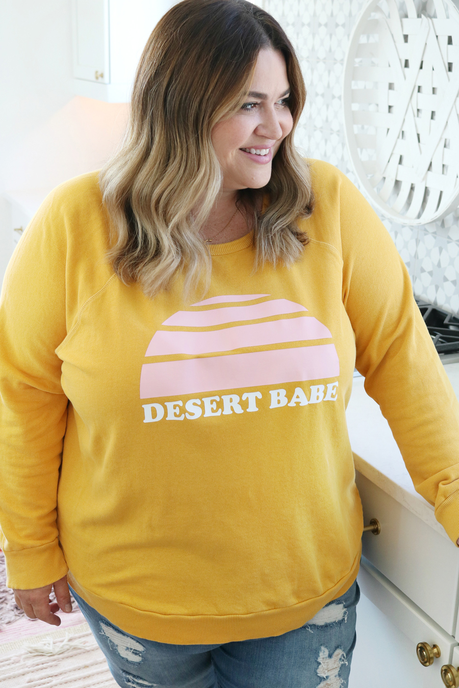DIY Fun and Easy to Make Graphic Desert Babe Sweatshirt