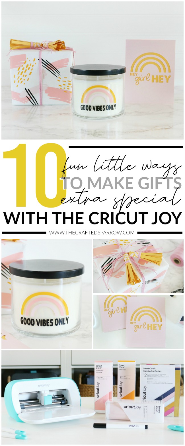 How to Make Self Care Gift Baskets with Cricut Joy