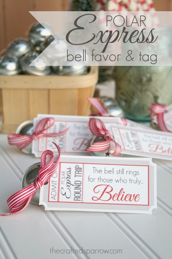 Polar Express Bell Favors & Printable Tags